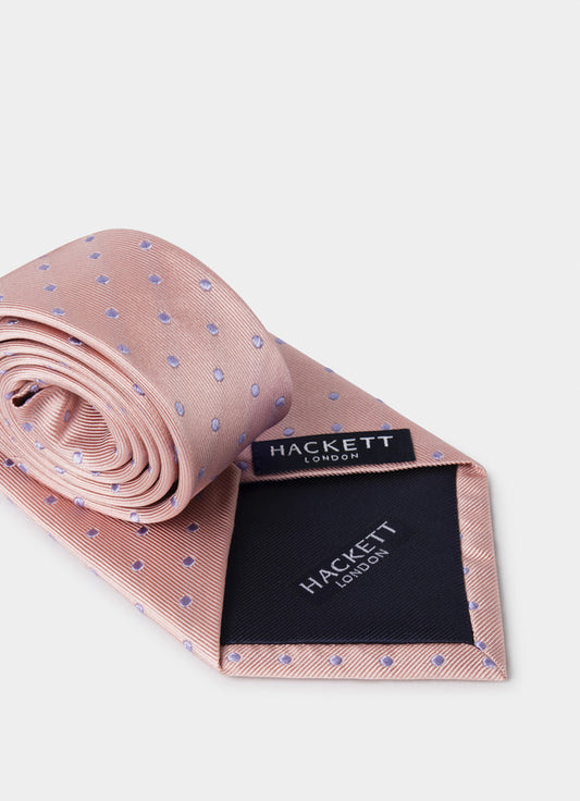 Mayfair Dot Silk Twill Tie