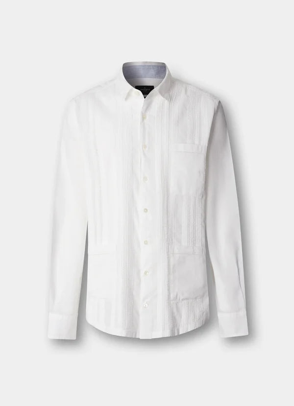 Classic Fit Guayabera Shirt