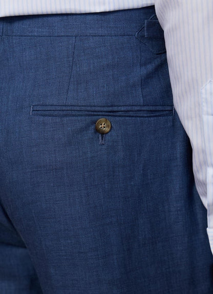 Linen-Wool Hopesack Suit - Woven In Italy