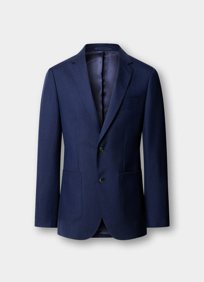 Wool Rustic Tropical Textured Suit