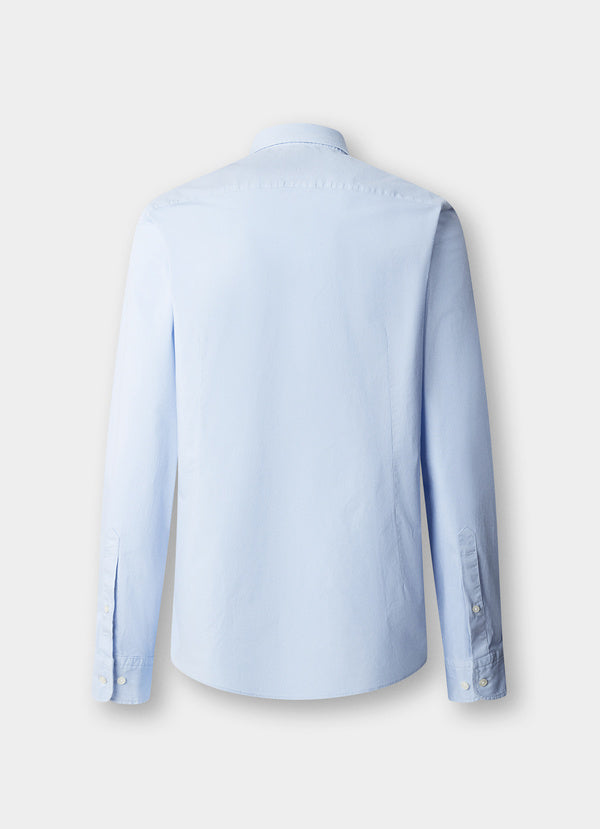 Tailored Fit Stretch Poplin Shirt
