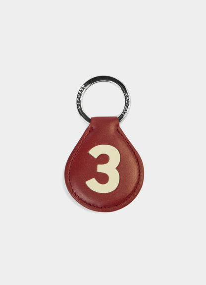 Number Three Keyring