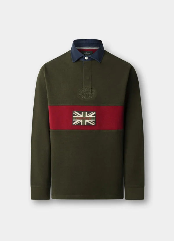 Classic Fit Long Sleeve Peaks Rugby