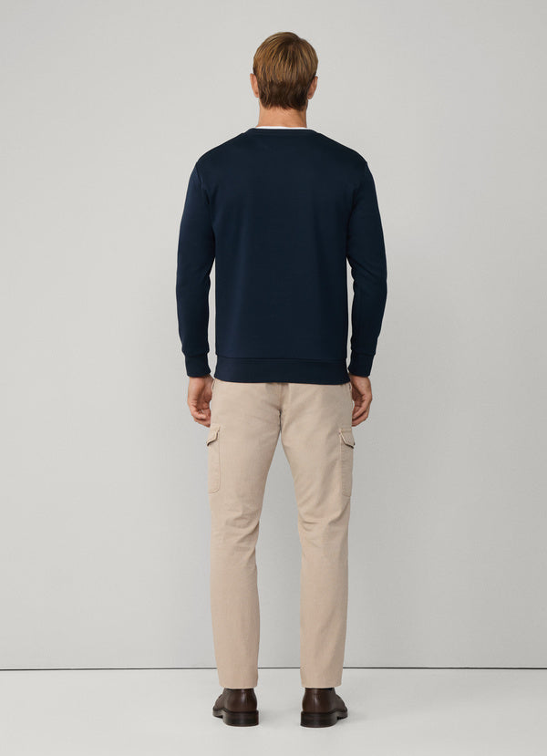 Double Knit Crew-Neck Sweat