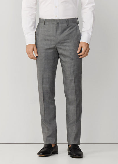 Wool Glen Check Suit - Woven In Italy