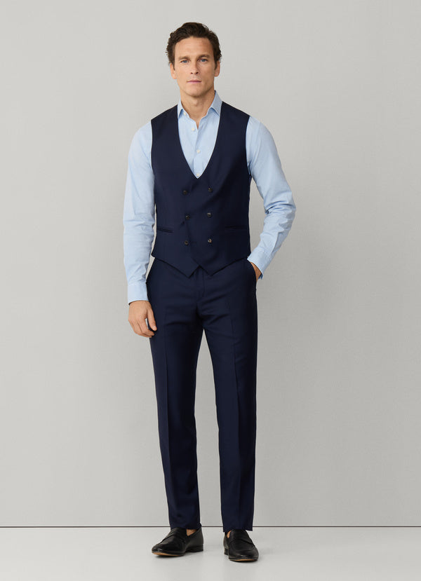 Wool Stretch Twill Waistcoat