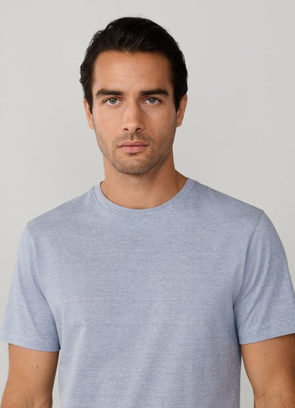 Classic Fit Short Sleeve Pinstripe T-Shirt
