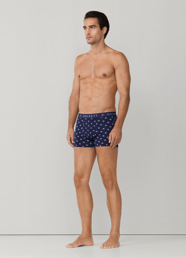 Three Pack Logo Cotton Trunks