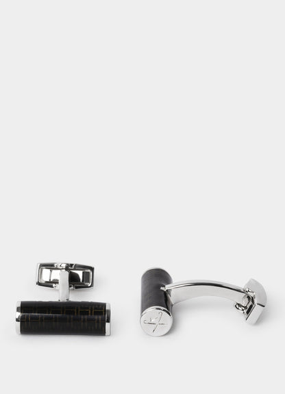 H Cylinder Cufflinks