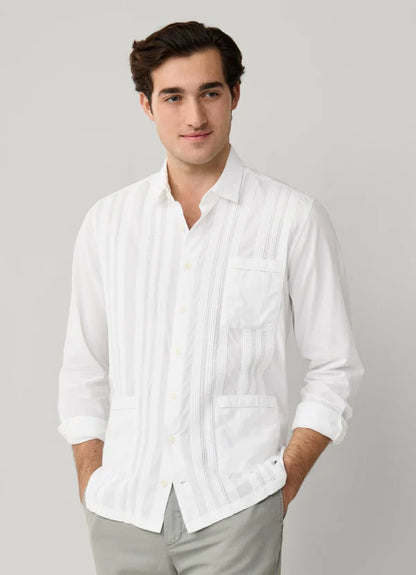 Classic Fit Guayabera Shirt