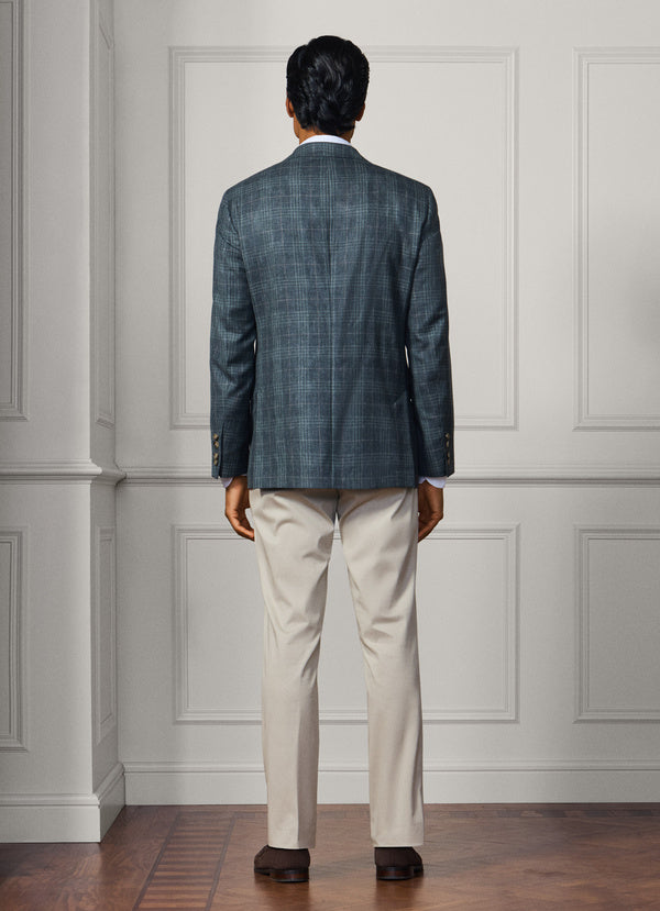 Wool Check Blazer