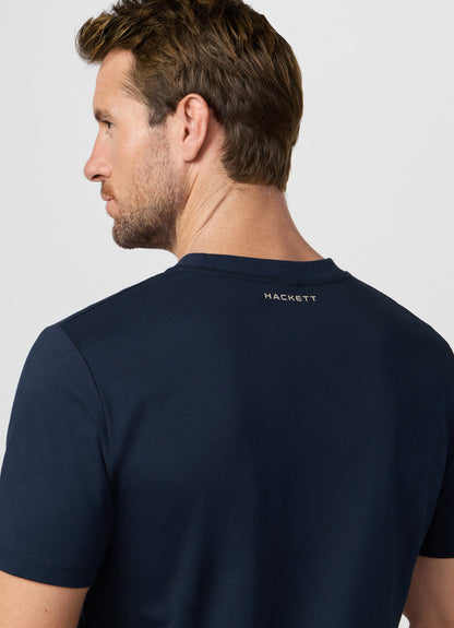 Classic Fit Branded Club Graphic T-Shirt