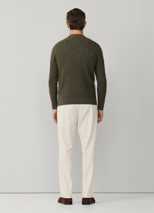 Merino Wool-Cashmere Crew-Neck Jumper