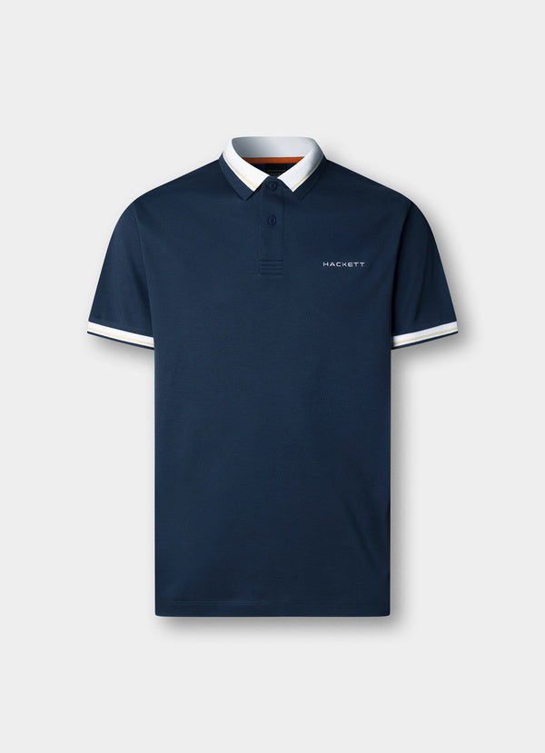 Classic Fit Short Sleeve Club Collar Polo