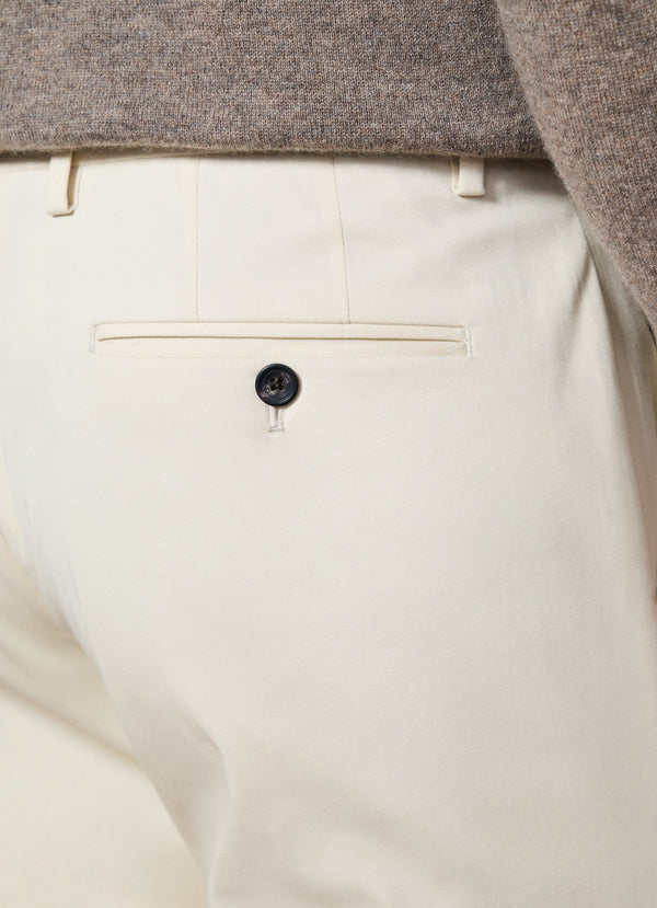 Classic Fit Sanderson Cotton-Silk Chino