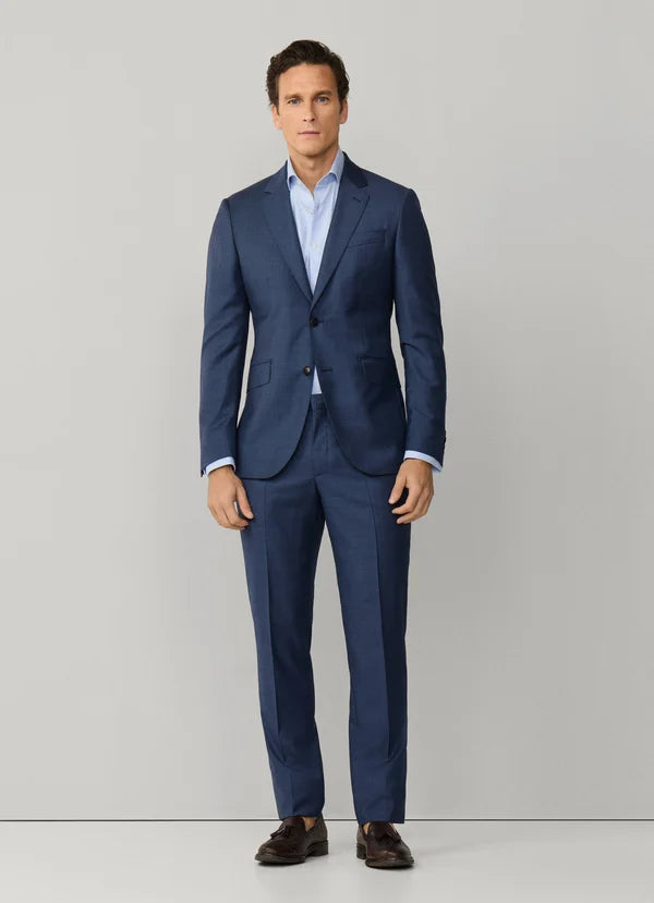 Wool Sharkskin Suit - Woven In Italy