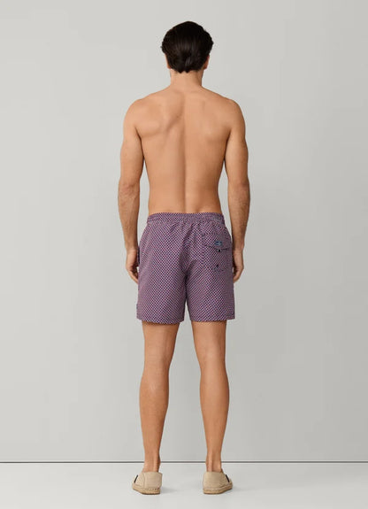 Mini Geo Print Swim Trunk