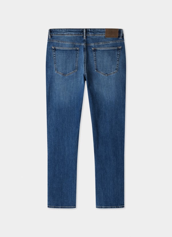 Classic Fit Vintage Wash Denim