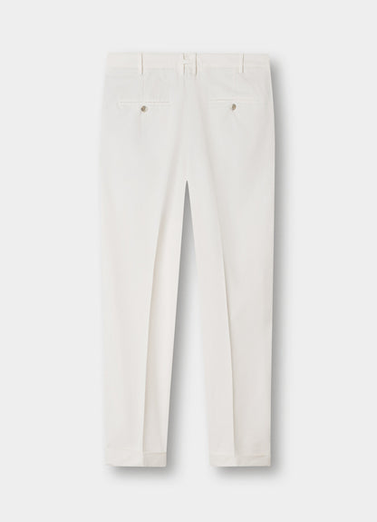 Fulham Relaxed Tapered Fit Cropped Chino