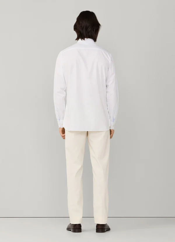Classic Fit End-On-End Solid Shirt