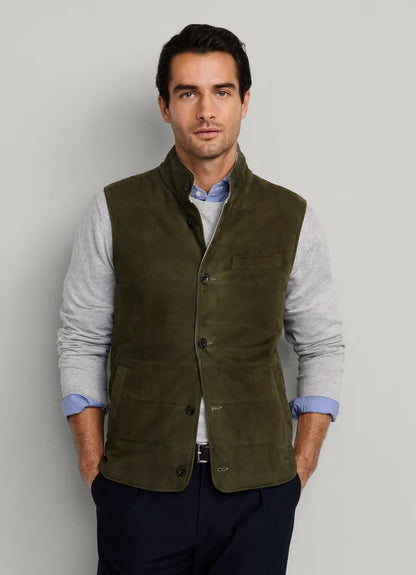 Reversible Suede Gilet