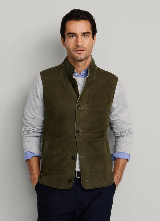 Reversible Suede Gilet