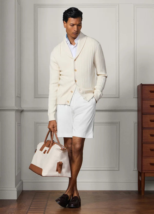 Classic Fit Sanderson Cotton-Silk Short