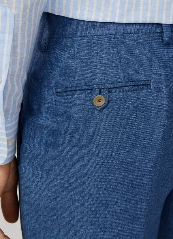 Linen Delave Hopsack Trouser