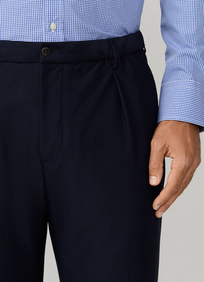 Regular Fit Formal Travel Jersey Trouser