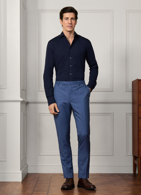 Tailored Fit 4 Way Jersey Shirt