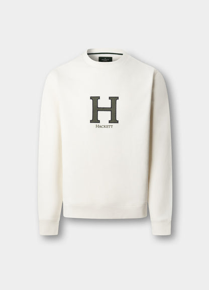 H Crew-Neck Sweatshirt
