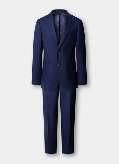 Wool Rustic Tropical Textured Suit
