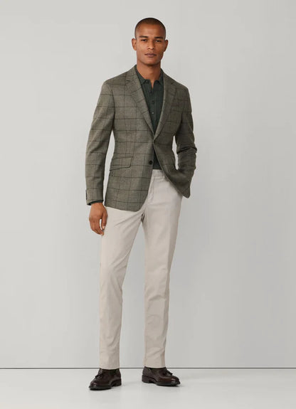 Wool Windowpane Blazer