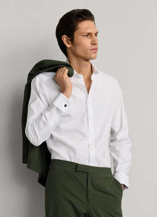 Tailored Fit Formal Pinpoint Shirt