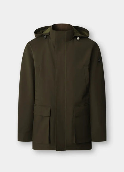 Water Resistant Hooded Car Coat