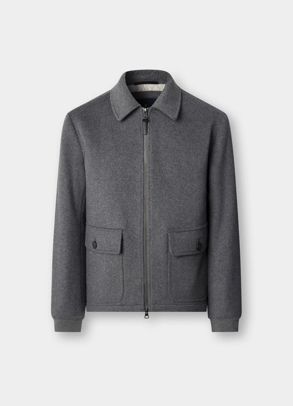 Quilted Blouson Jacket