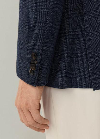 Jersey Glencheck Blazer