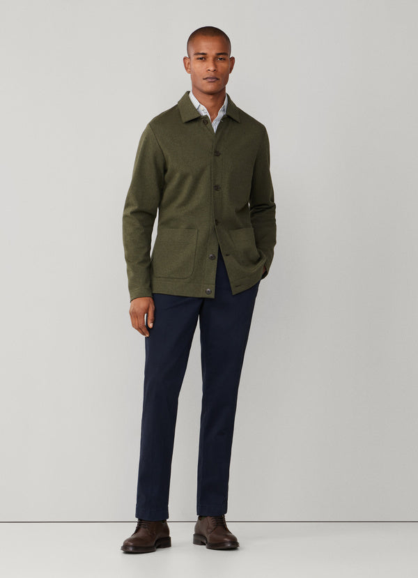 Herringbone Jaquard Overshirt
