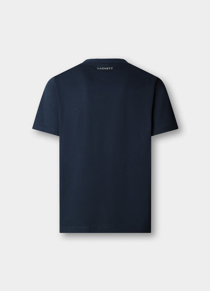 Classic Fit Branded Club Graphic T-Shirt