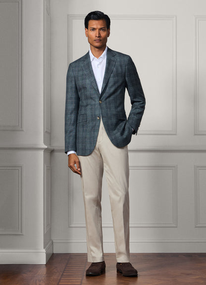 Wool Check Blazer