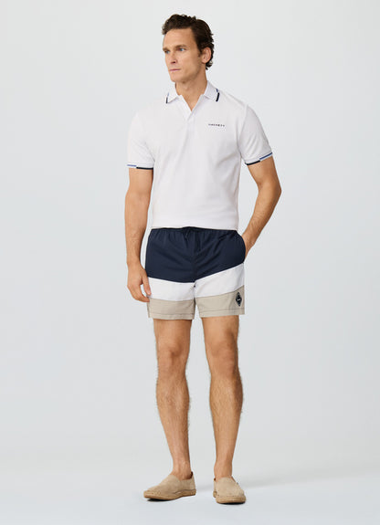 Colour Block Swim Trunk