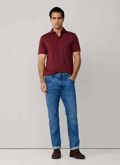 Slim Fit Powerflex Light Wash Denim