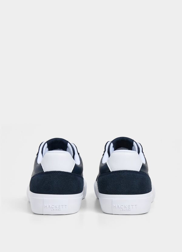 Blake Handle Leather And Suede Trainers