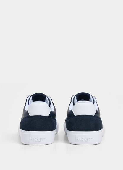 Blake Handle Leather And Suede Trainers