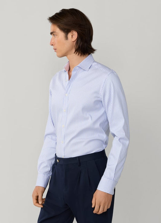 Tailored Fit Double Face Bengal Shirt