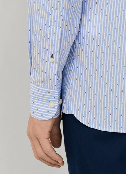 Tailored Fit Diamond Fil Coupe Shirt