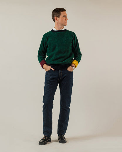 J. Press Shaggy Dog Sweater - Green