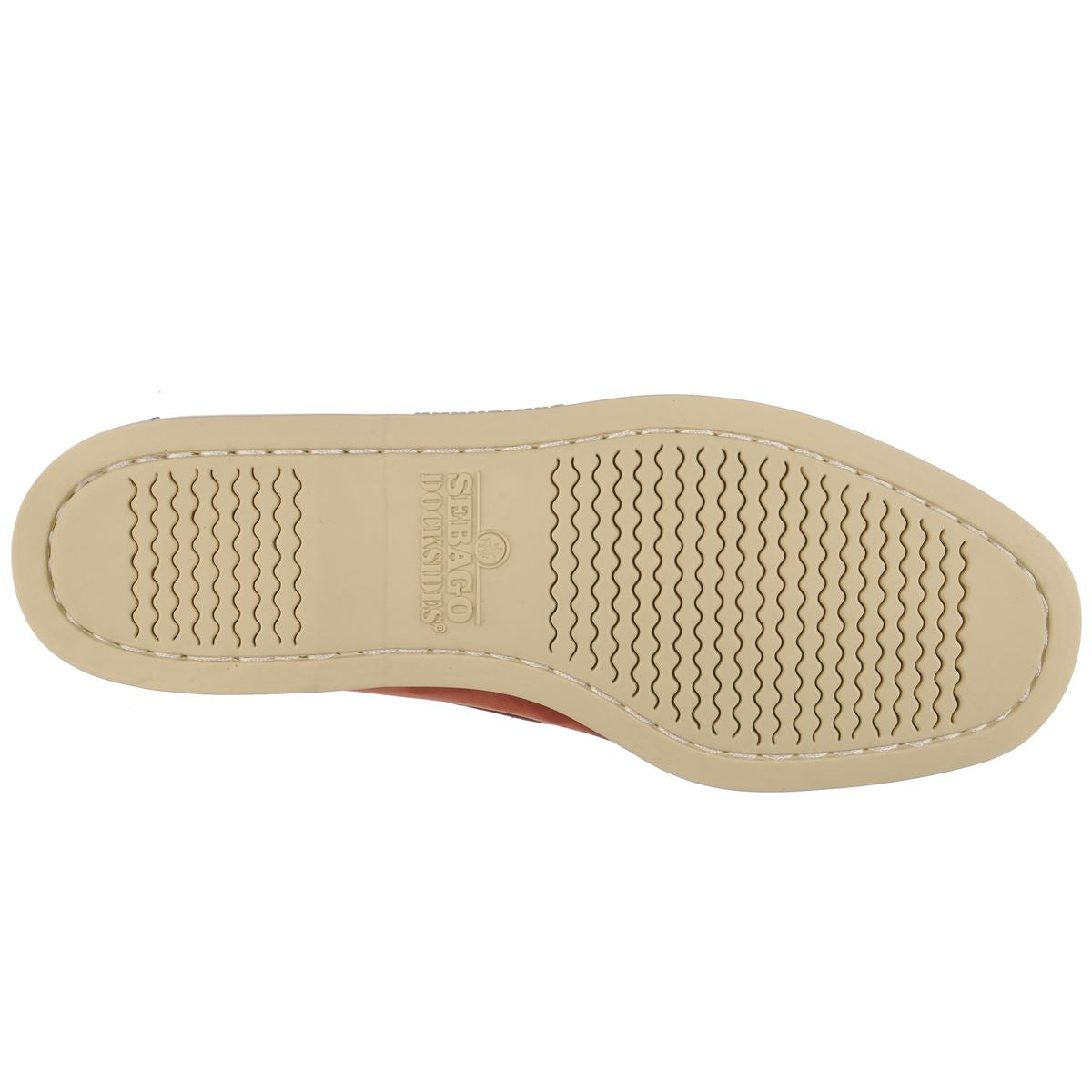 Docksides Portland Nubuck Waxy - Coral / Blue Navy