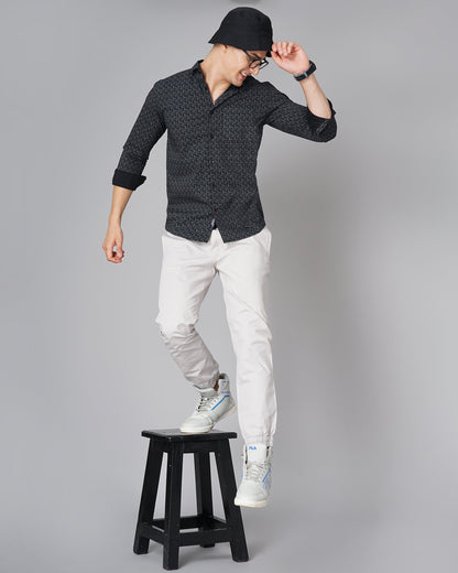 Ripple Black Shirt