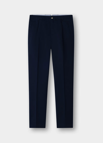 Sloane Tapered Fit Tricotine Trouser